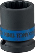 Головка торцевая ударная двенадцатигранная 3/4", 30 мм KING TONY 653030M
