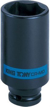 Головка торцевая ударная глубокая шестигранная 1/2", 41 мм KING TONY 443541M - фото 11059