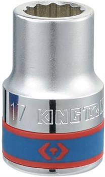 Головка торцевая стандартная двенадцатигранная 3/4", 19 мм KING TONY 633019M - фото 12100