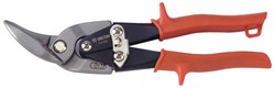 Ножницы по металлу 235 мм, левые, загнутые KING TONY 74150 - фото 12519