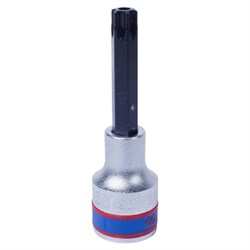 Насадка (бита) торцевая 1/2", Torx, T60, L = 80 мм, с отверстием 403760 - фото 25724