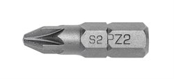 HOEGERT Биты PZ2 25 мм, 25 мм, сталь S2, PROFI, 5 шт. - фото 27134