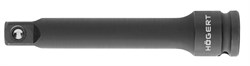 HOEGERT Удлинитель ударный 1/2", 250 мм, CrMo - фото 27616