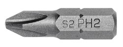 HOEGERT Биты PH3, 25 мм, сталь S2, 5 шт. - фото 27734