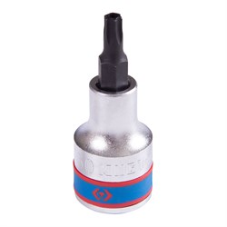 Насадка (бита) торцевая 1/2", Torx, T30, L = 60 мм, с отверстием 402730 - фото 31774