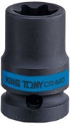 Головка торцевая ударная TORX Е-стандарт 1/2", E12, L = 38 мм KING TONY 457512M