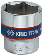 Головка торцевая стандартная шестигранная 3/8", 19 мм KING TONY 333519M