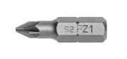 HOEGERT Биты PZ1 25 мм, сталь S2, PROFI, 5 шт.