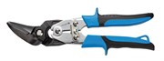HOEGERT Ножницы по металлу 250 мм, изогнутые правые