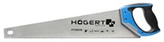 HOEGERT Пила-ножовка 500 мм, 7 TPI, закаленное, трехстороняя заточка