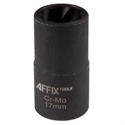 Головка для поврежденного крепежа 1/2", 17 мм AFFIX AF10930017