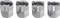 Набор торцевых головок с цапфами для амортизаторных стоек, VAG, 4 предмета МАСТАК 100-10004B - фото 13068
