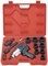 Гайковерт пневматический ударный 3/4", 1085 Нм, с комплектом головок, 14 предметов - фото 13424