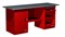 Верстак слесарный, двухтумбовый, оцинкованная столешница, красный  FERRUM 01.201G-3000 - фото 14679