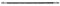 HOEGERT Шланг для рычажно-плунжерного шприца, 8x300 мм - фото 27030